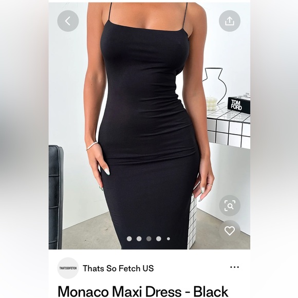 Open back maxi dress - Picture 3 of 4